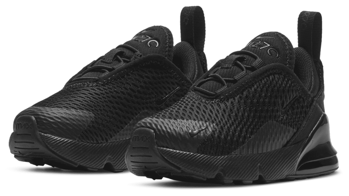 Nike Air Max 270 童款 - Black/Black - Image 6