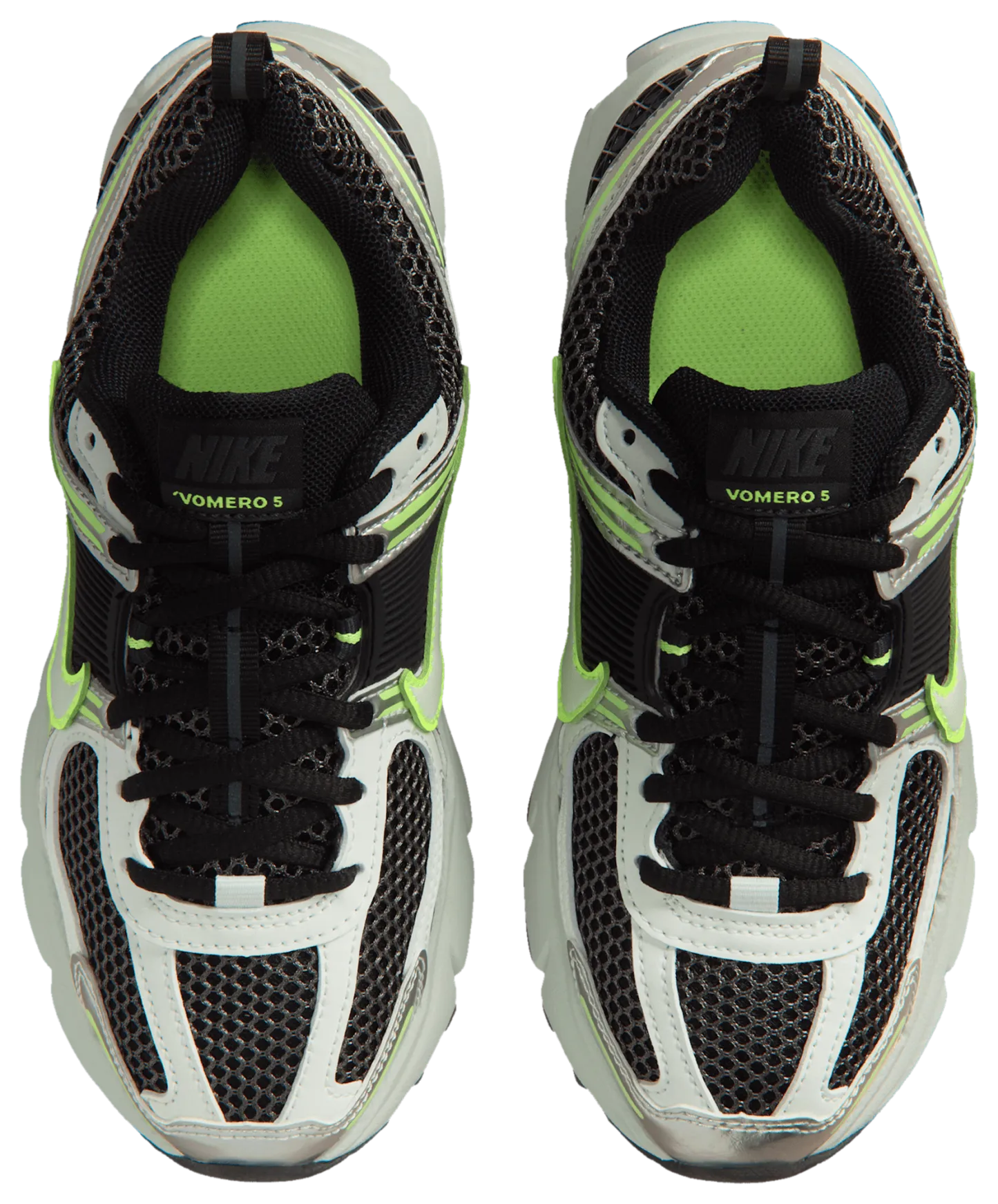 Nike Vomero 5 童款 - Barely Green/Black/Volt Ice - Image 4