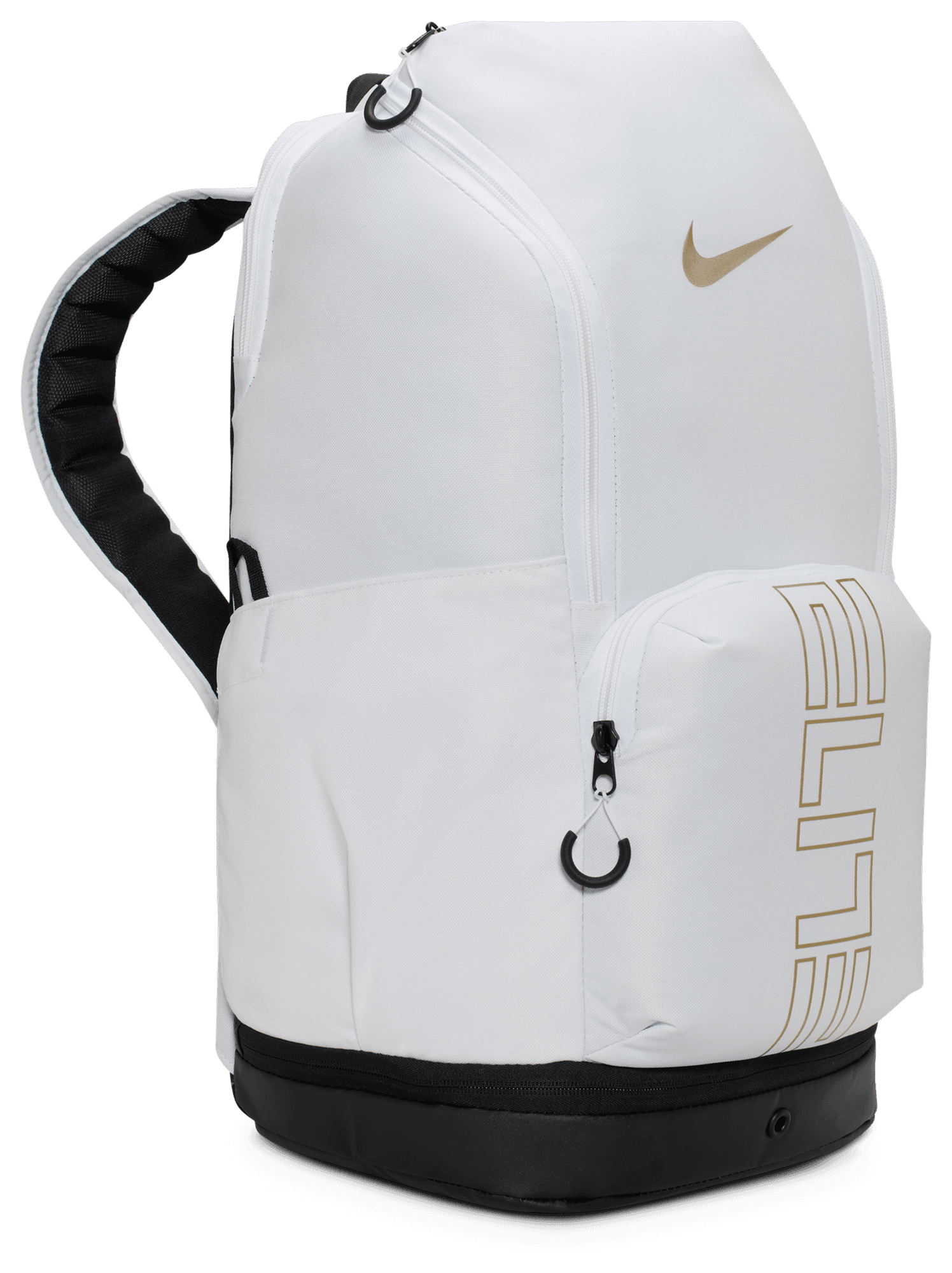 Nike Varsity Elite Backpack - Metallic Gold/White - Image 3
