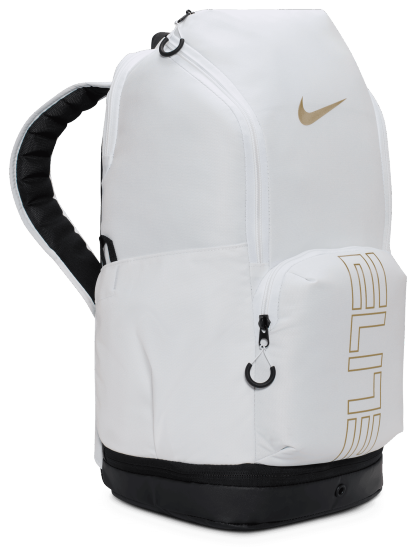 Nike Varsity Elite Backpack - Metallic Gold/White - Image 3