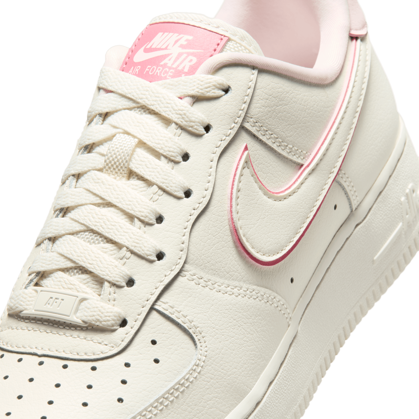 Nike Air Force 1 Low '07 - Pink/White - Image 7
