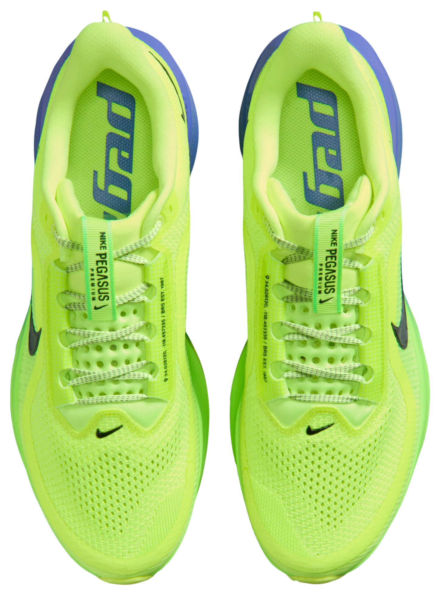 Nike Pegasus Premium - Volt Ice/Black Spruce/Lime Blast - Image 4