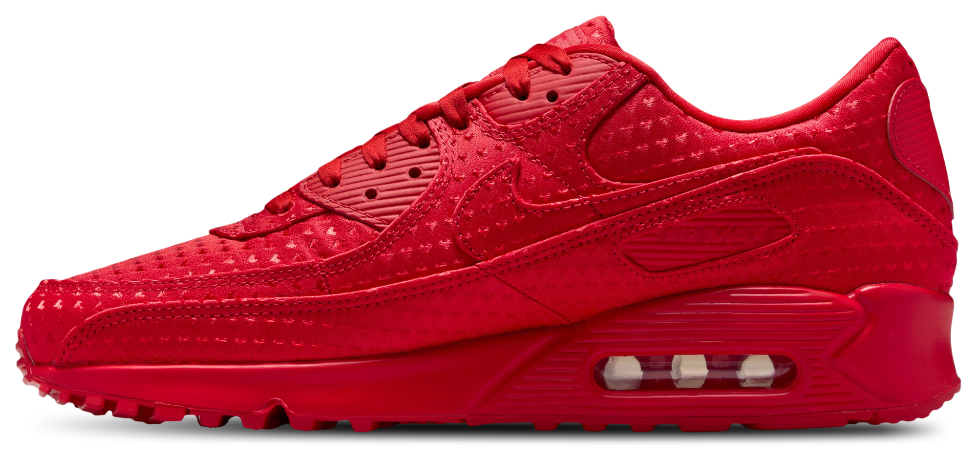 Nike Air Max 90 Premium - University Red/Black - Image 2