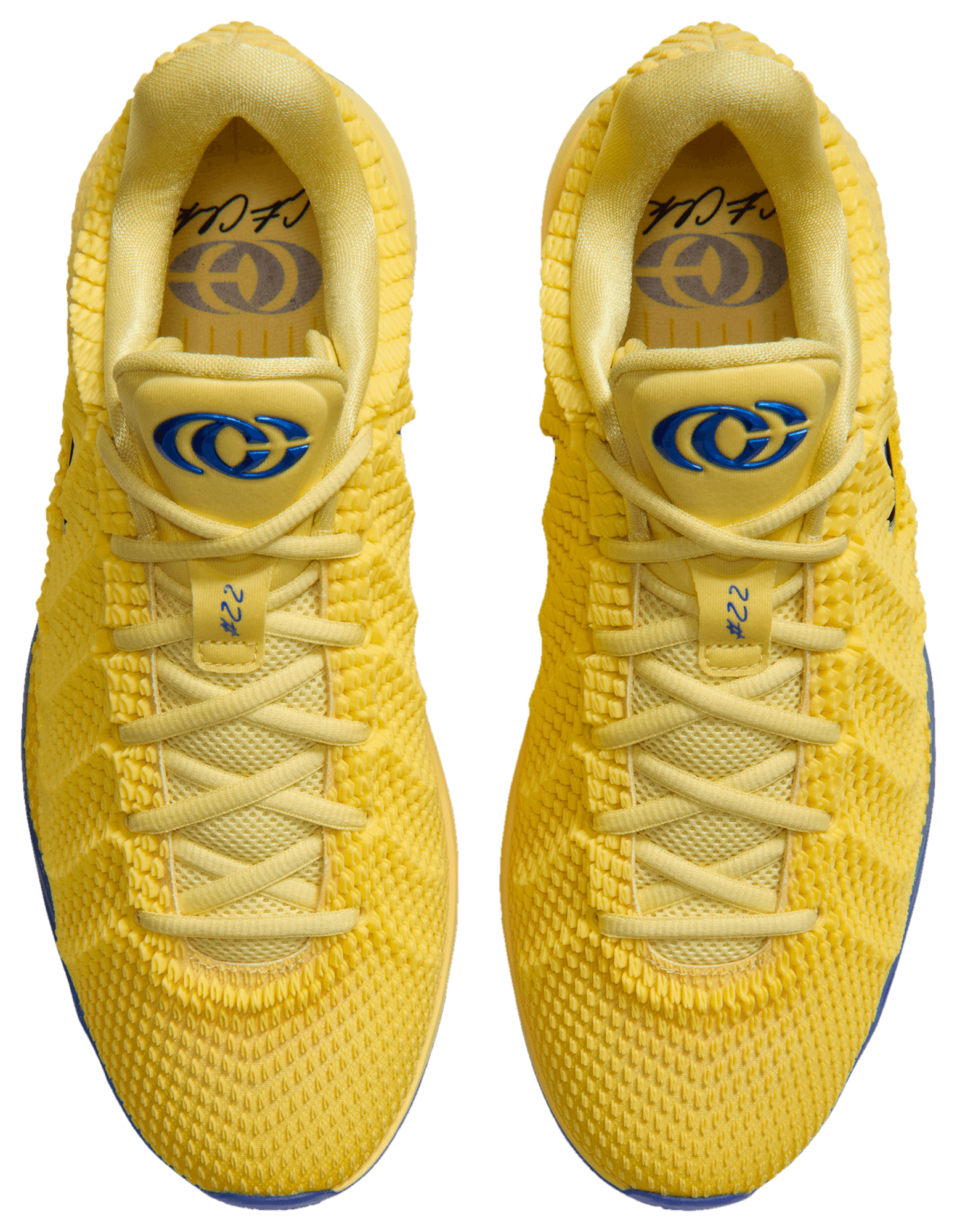 Nike Caitlin 1 - Men's - Yellow/Blue/Warning Code - Image 4