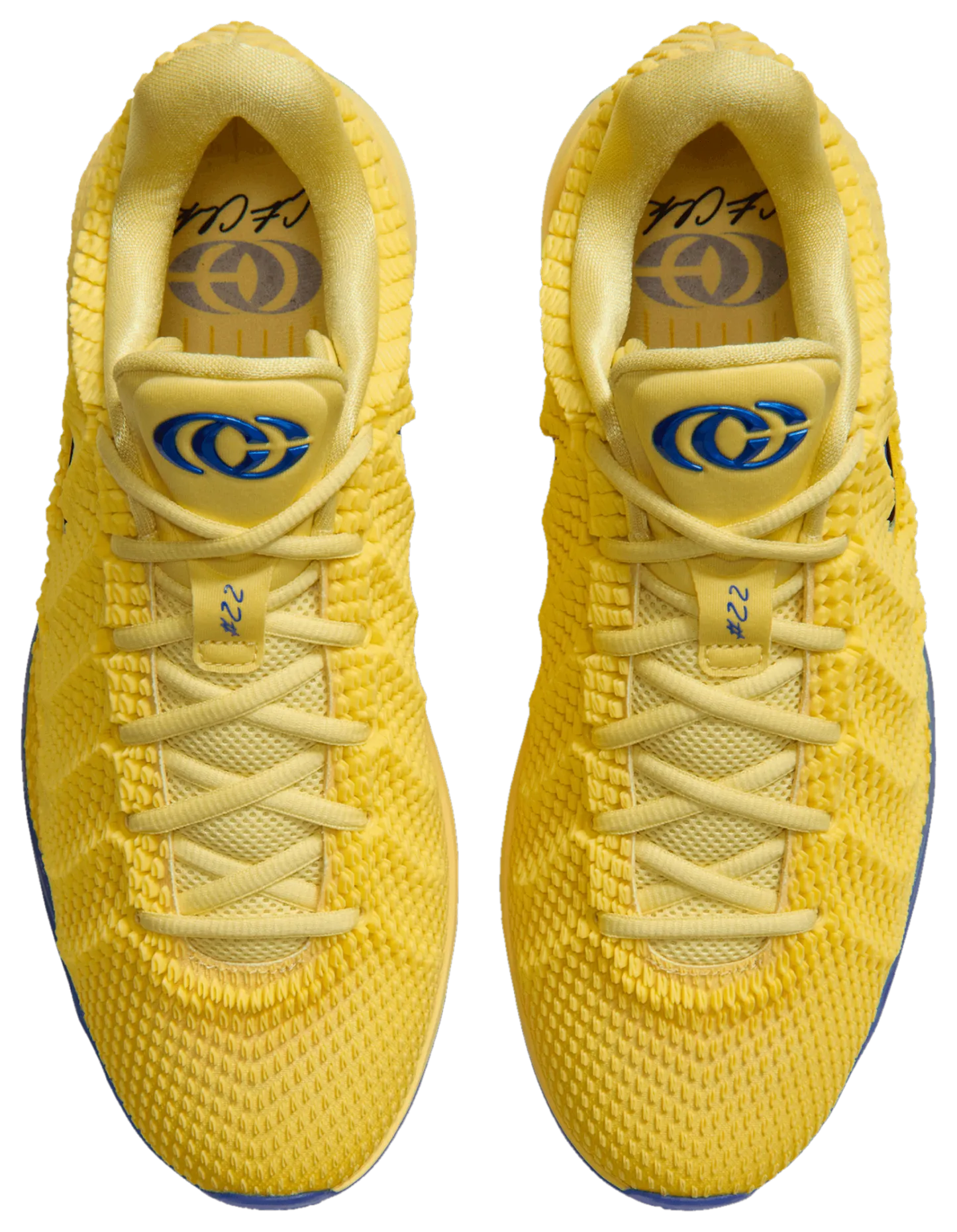 Nike Caitlin 1 - Men's - Yellow/Blue/Warning Code - Image 4
