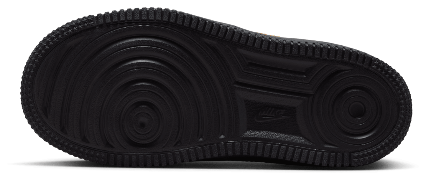 Nike Air Force 1 Low 童款 - Black/Purple - Image 5