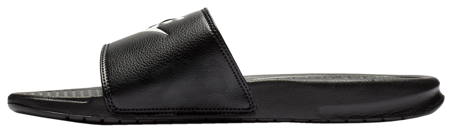 Nike Benassi JDI Slides - Black/White - Image 2