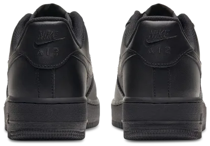 Nike Air Force 1 '07 LE Low - Black/Black - Image 3