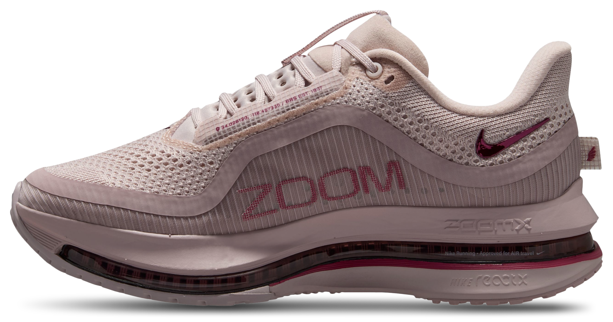 Nike Pegasus Premium - Particle Rose/Sweet Beet/Silt Red - Image 2