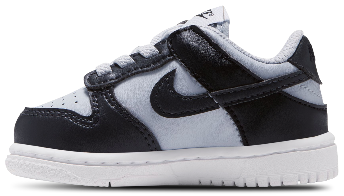 Nike Dunk Low 童款 - White/Grey - Image 2