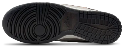Nike Dunk Low Retro Premium - Medium Grey/Orange Peel/Black - Image 5