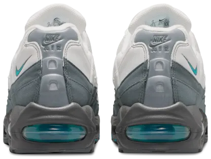 Nike Air Max 95 Big Bubble - Summit White/Dusty Cactus/Smoke Grey - Image 3
