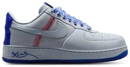 Nike Air Force 1 Kobe Protro Low - Wolf Grey/Wolf Grey/Rush Blue - Image 1