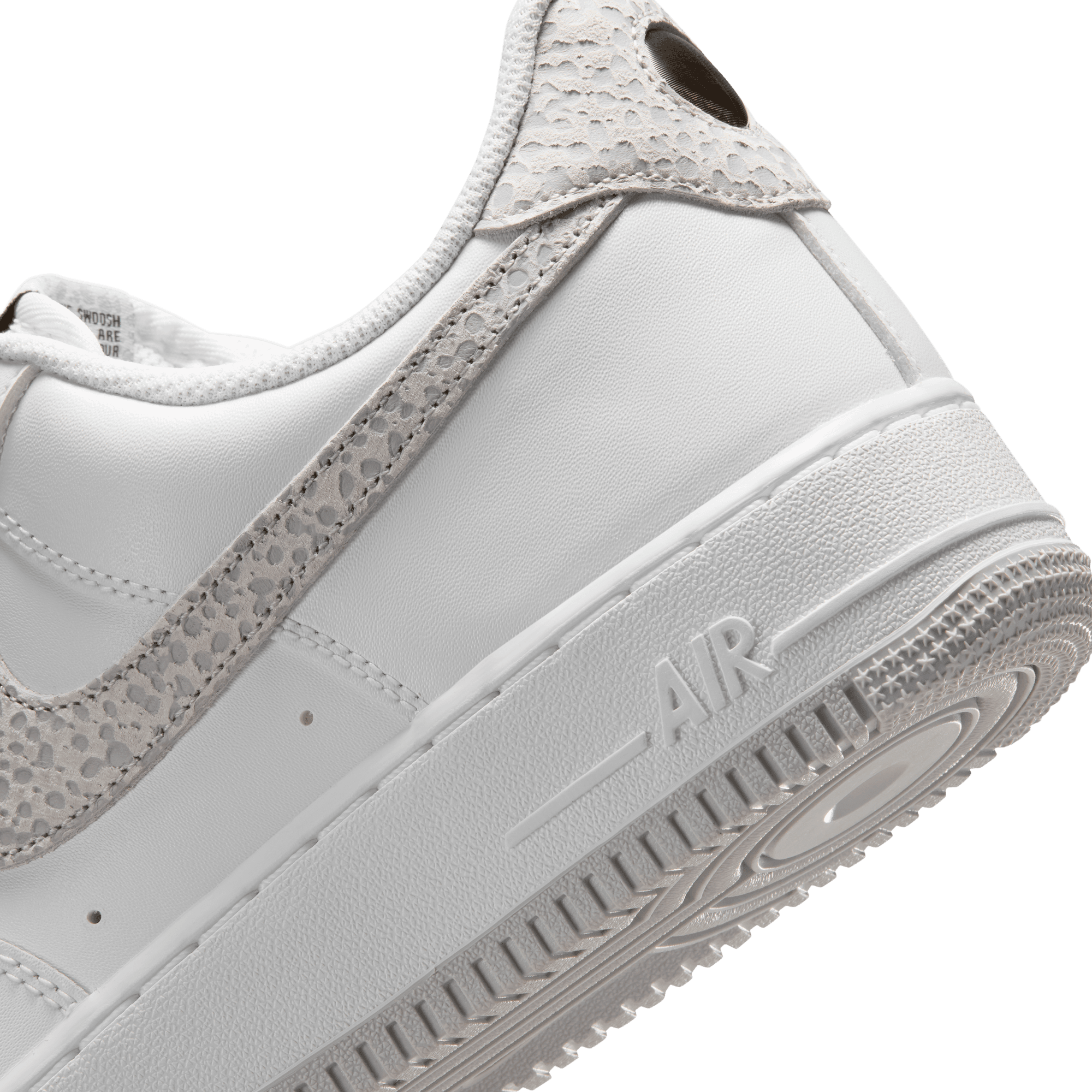 Nike Air Force 1 Low LE - Black/White/Gray - Image 8