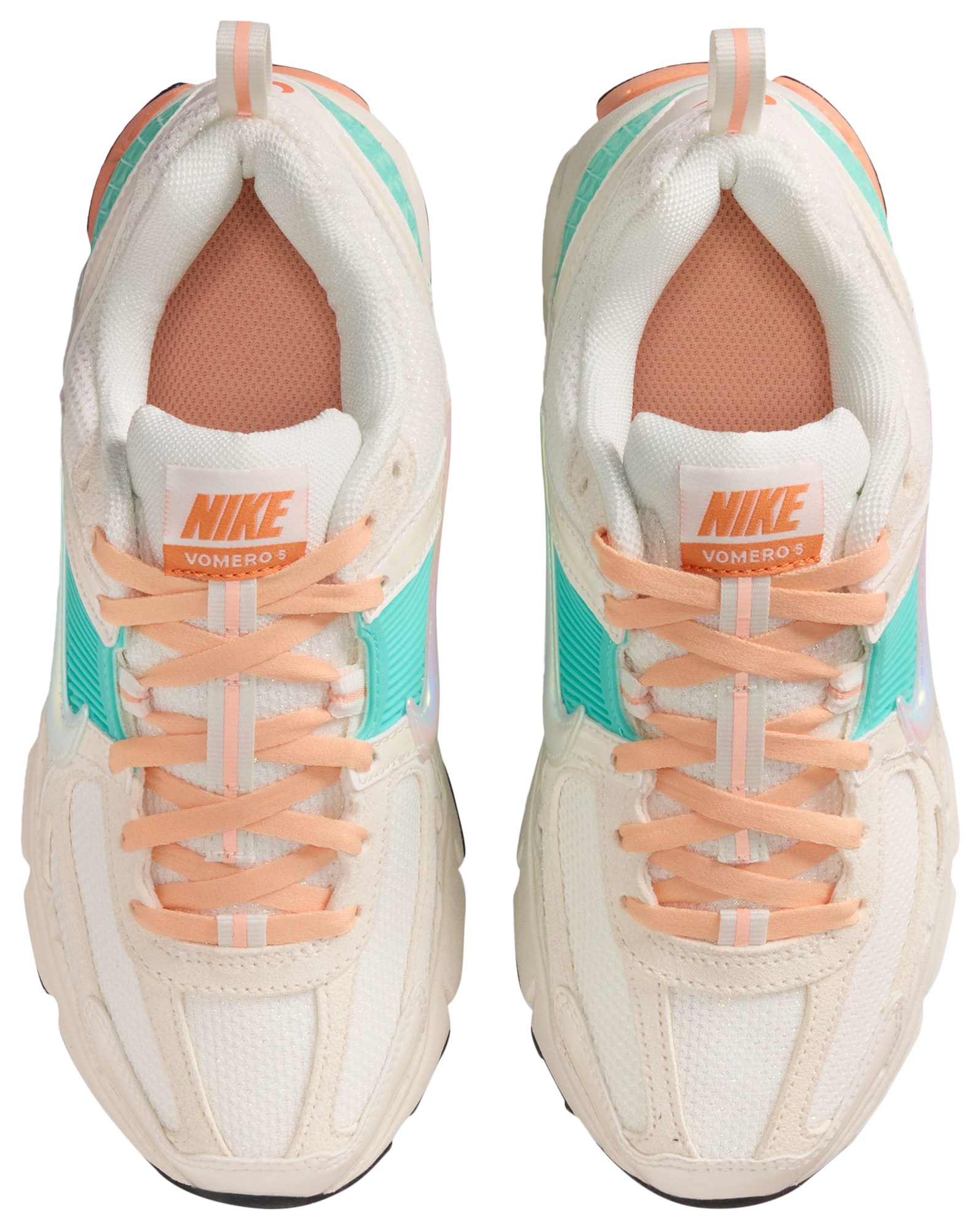 Nike Vomero 5 童款 - Orange Chalk/Off Noir White/Sail - Image 4