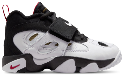 Nike Air Diamond Turf II 童款 - White/Black/Gold - Image 1