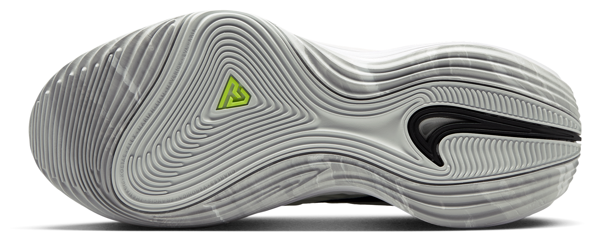 Nike Giannis Immortality 5 - White/Off White/Metallic Silver - Image 5