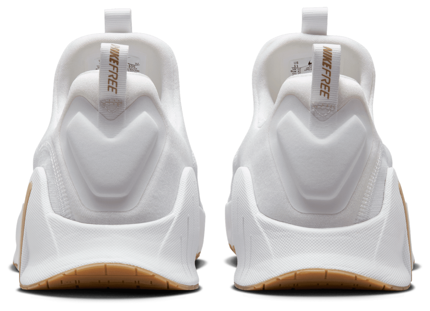 Nike Free Metcon 6 - White/Gum Lt Brown/Hemp - Image 3