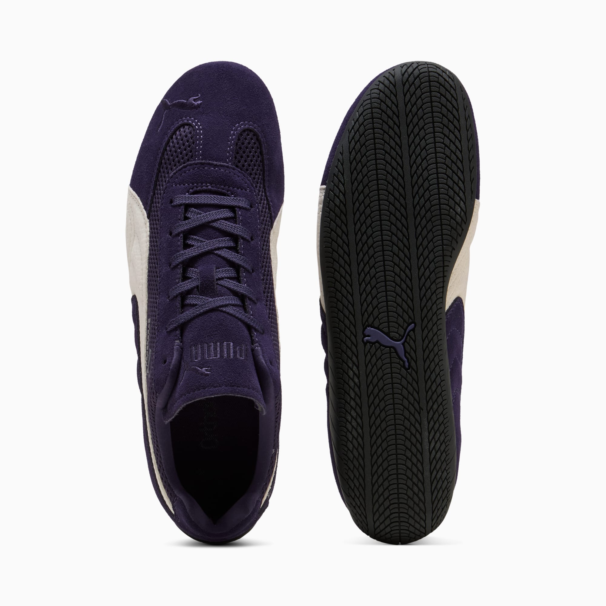 Speedcat Mesh Sneakers - Deep Plum-PUMA Black - 6