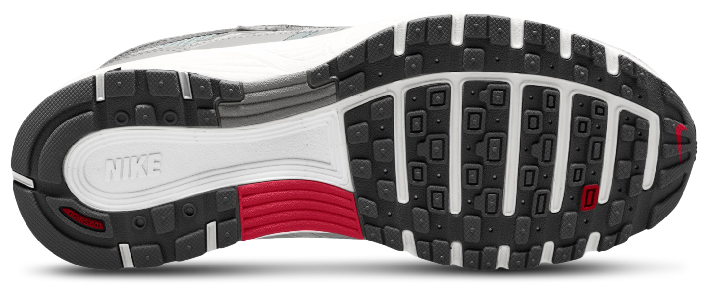 Nike P-6000 童款 - Gym Red/Metallic Silver - Image 4