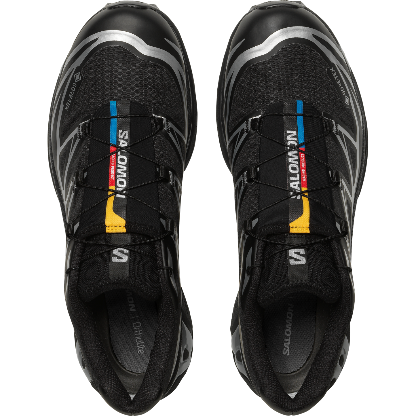 Salomon XT-6 GORE-TEX - Black / Black / Ftw Silver - View 3