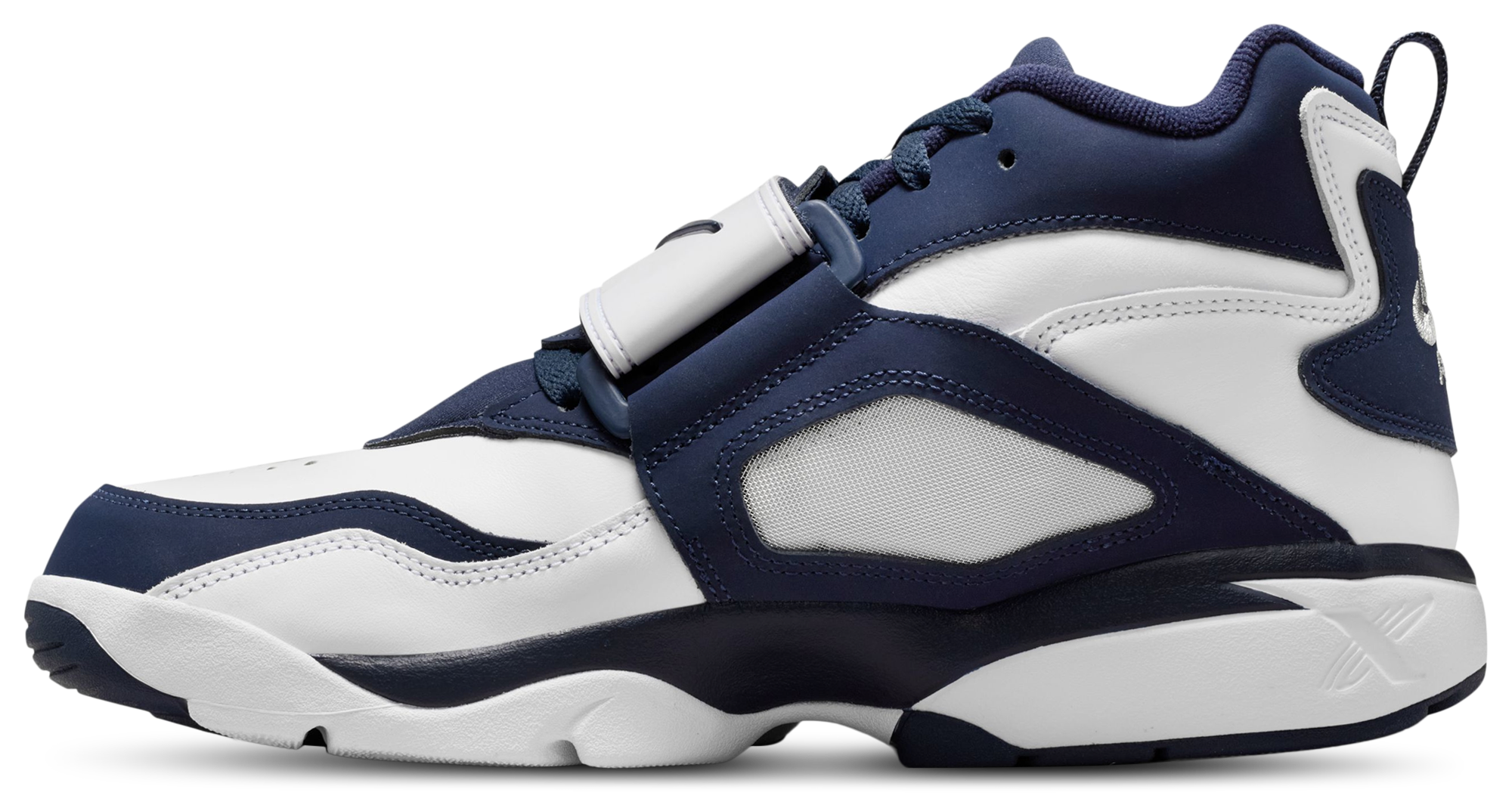 Nike Nike Air Diamond Turf - White/College Navy/Metallic Silver - Image 2