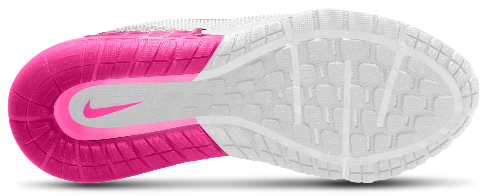 Nike Air Max Phoenix 童款 - White/Laser Fuchsia - Image 4