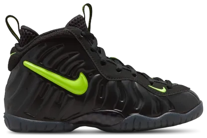 Nike Little Posite Pro 童款 - Voltage Yellow/Black - Image 1