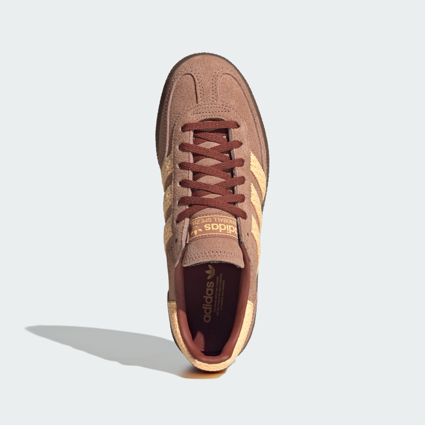 adidas HANDBALL SPEZIAL SHOES - Clay Strata / Acid Orange / Burnt Sienna - View 2