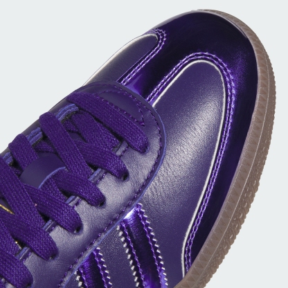 adidas SAMBA LT SHOES - Collegiate Purple / Purple Rush / Gold Metallic - View 8