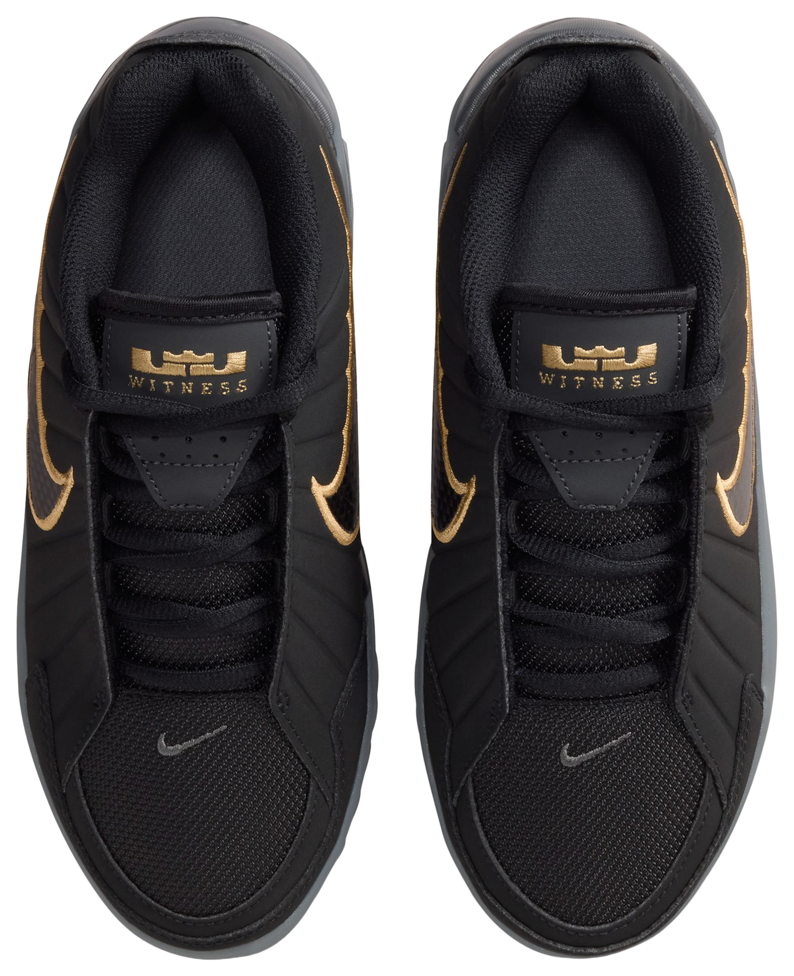 Nike Lebron Witness IX 童款 - Iron Grey/Dark Smoke Grey/Black - Image 4
