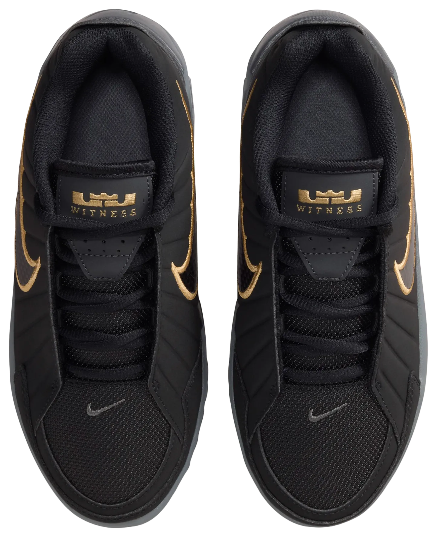 Nike Lebron Witness IX 童款 - Iron Grey/Dark Smoke Grey/Black - Image 4