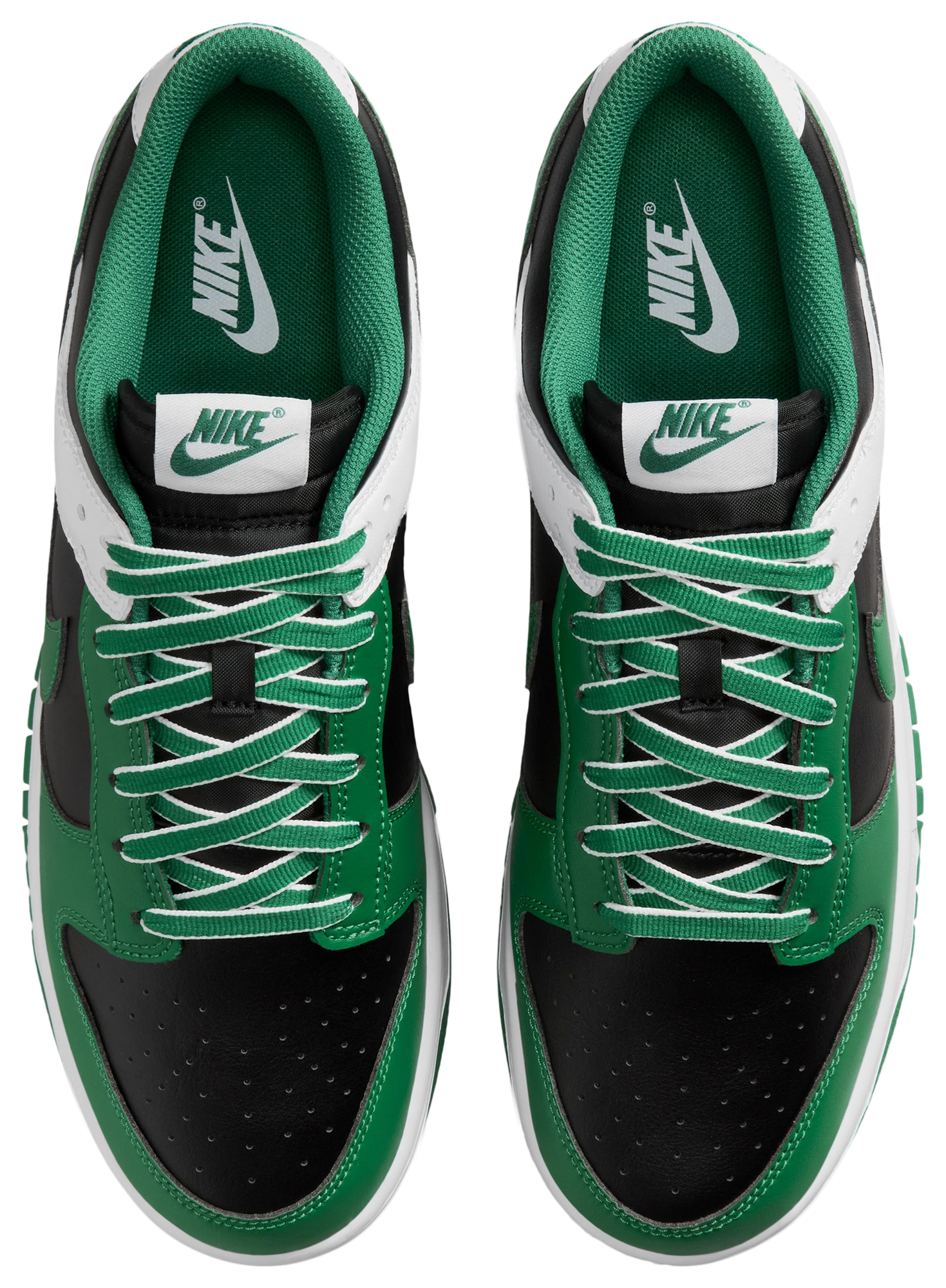 Nike Dunk Low Retro RIV - Black/Clover/White - Image 4
