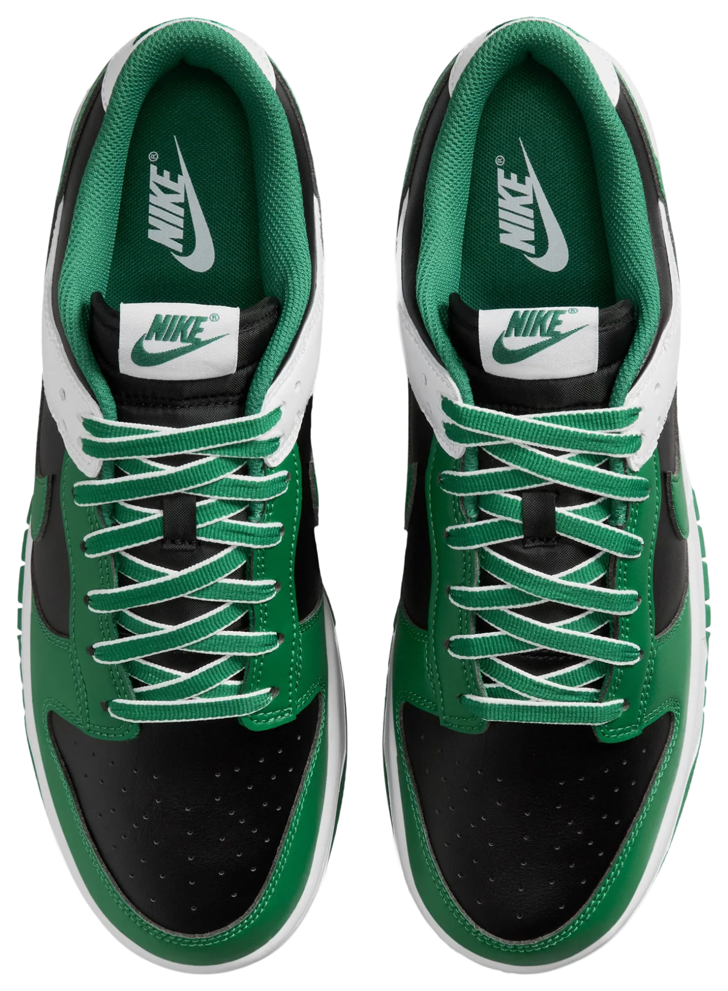 Nike Dunk Low Retro RIV - Black/Clover/White - Image 4