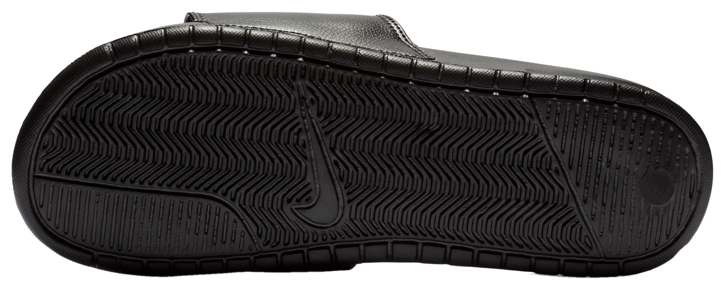 Nike Benassi JDI Slides - Black/White - Image 4