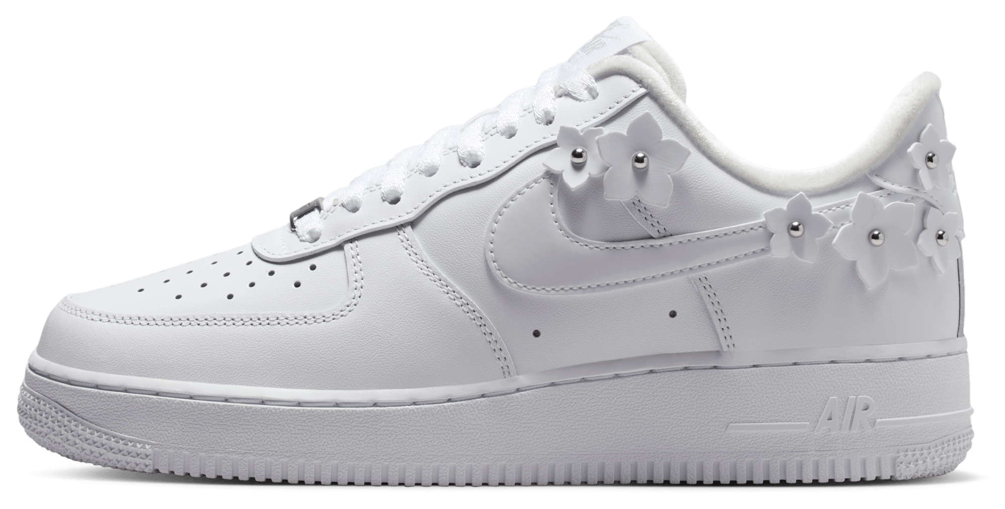 Nike Air Force 1 '07 - White/White/Wolf Grey - Image 2