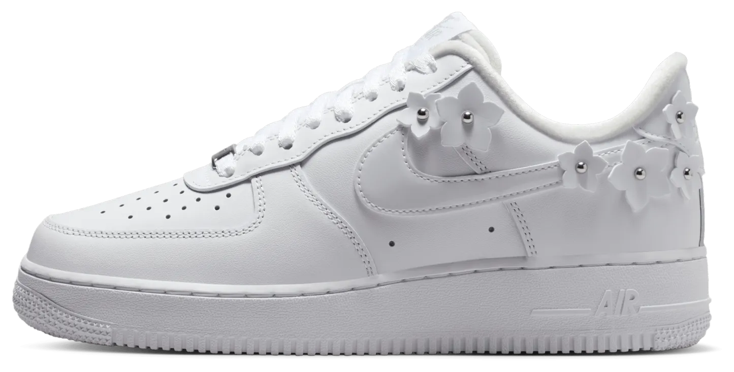 Nike Air Force 1 '07 - White/White/Wolf Grey - Image 2