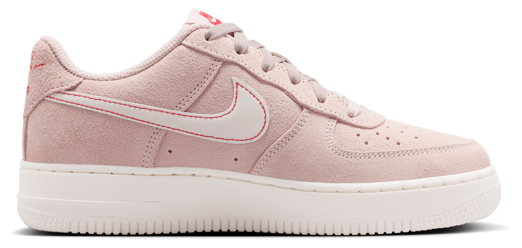 Nike Air Force 1 LV8 1 童款 - Red/Sail - Image 1