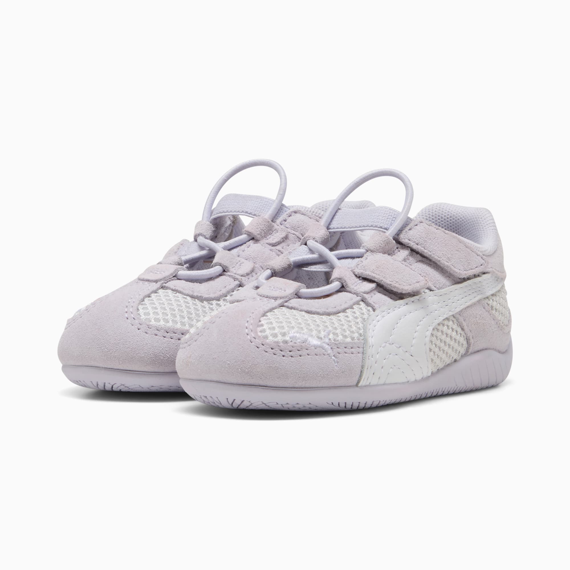 Speedcat Go Toddlers' Easy On Sneakers - Spring Lavender-PUMA White-Feather Gray - 2