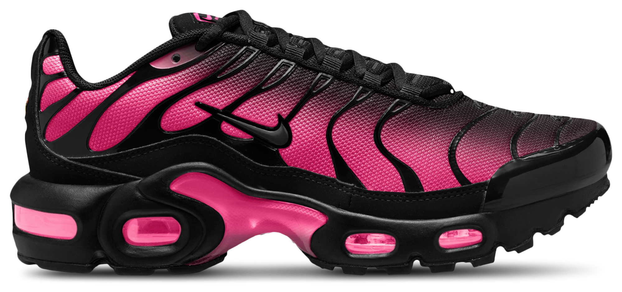 Nike Air Max Plus 童款 - Black/Pink - Image 1