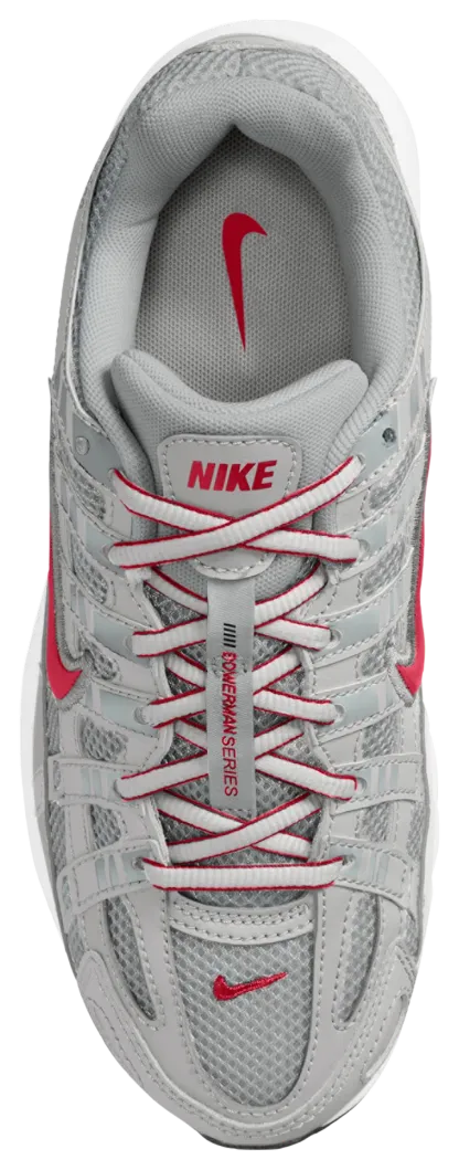 Nike P-6000 童款 - Gym Red/Metallic Silver - Image 3