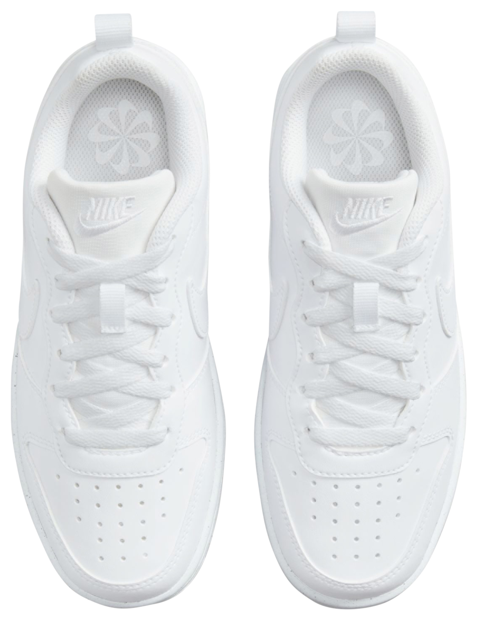 Nike Court Borough Low Recraft 童款 - White/White - Image 5