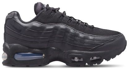 Nike Air Max 95 BB Leather 童款 - Black/Black/Anthracite - Image 1