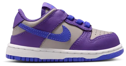 Nike Dunk Low 童款 - College Grey/Persian Violet/Wild Grape - Image 1