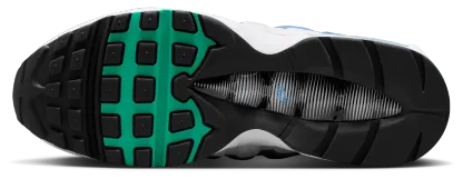 Nike Air Max 95 - Emerald Green/White/Lake Blue - Image 5