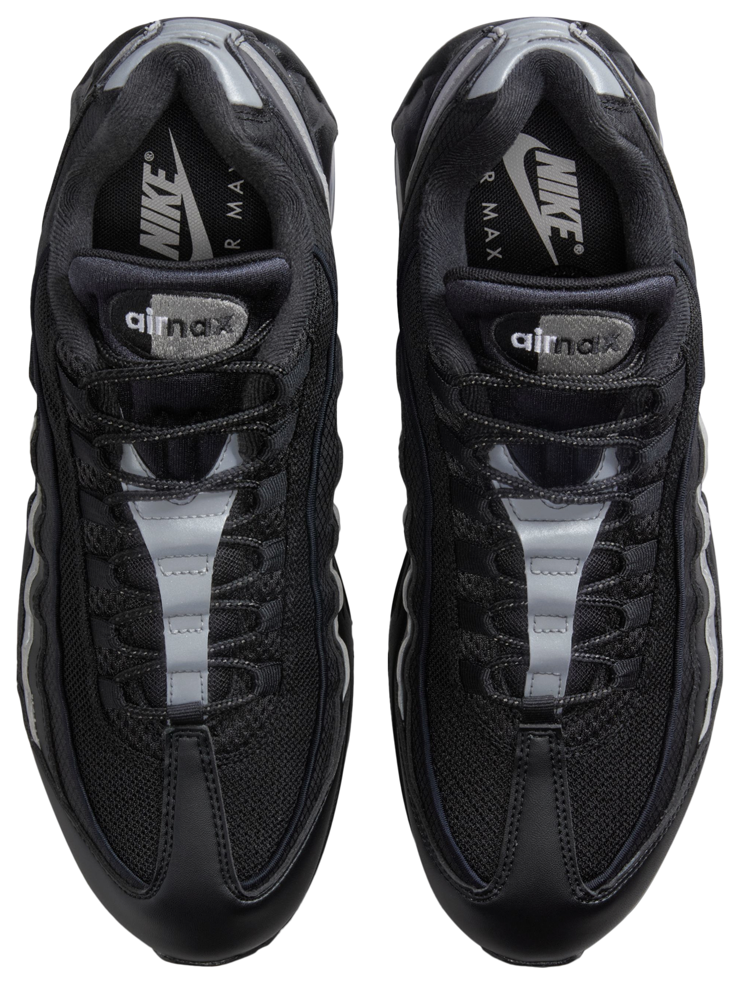 Nike Air Max 95 OG - Black/Metallic Silver/Black - Image 4