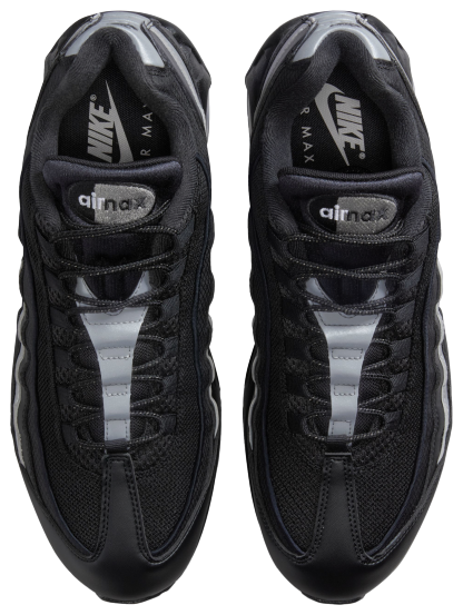Nike Air Max 95 OG - Black/Metallic Silver/Black - Image 4