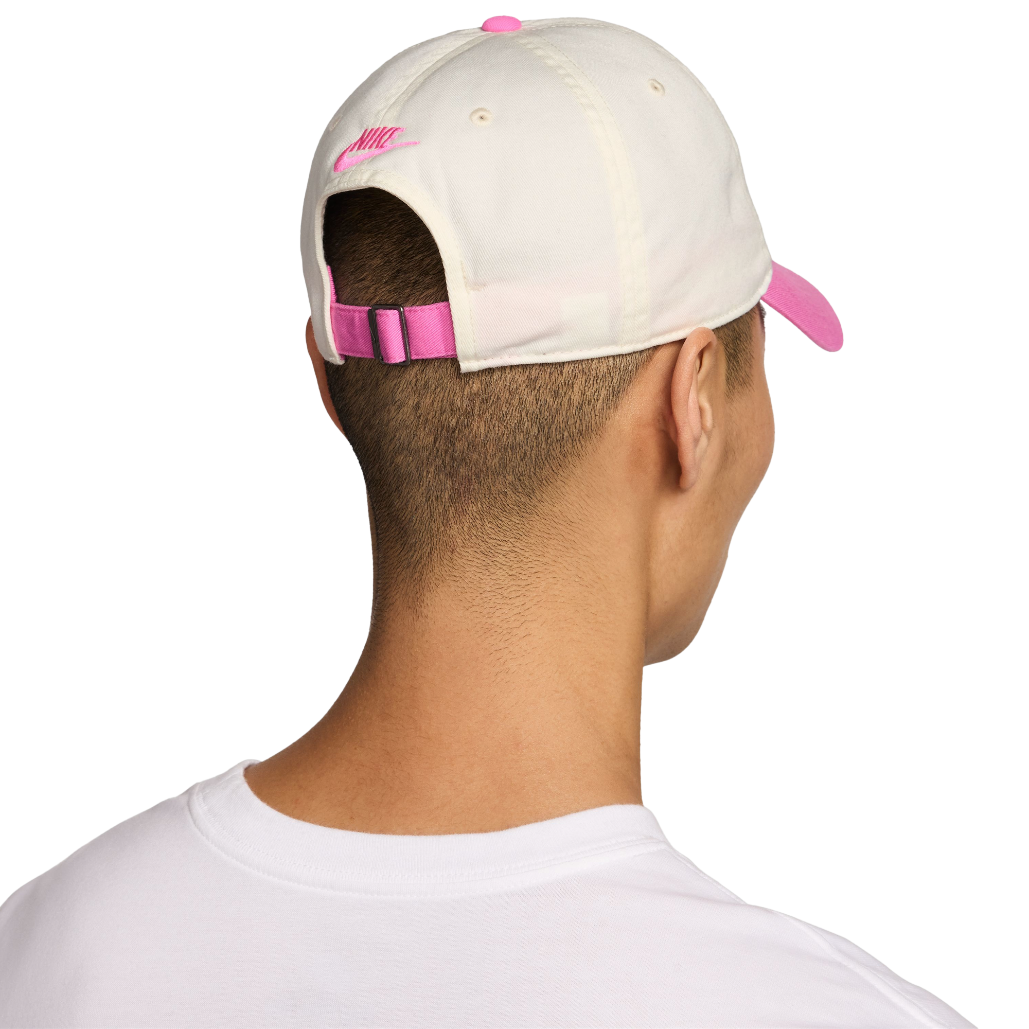 Nike JDI Club Cap - Sail/Playful Pink - Image 2