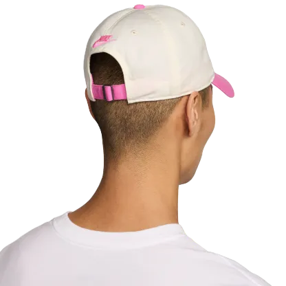 Nike JDI Club Cap - Sail/Playful Pink - Image 2