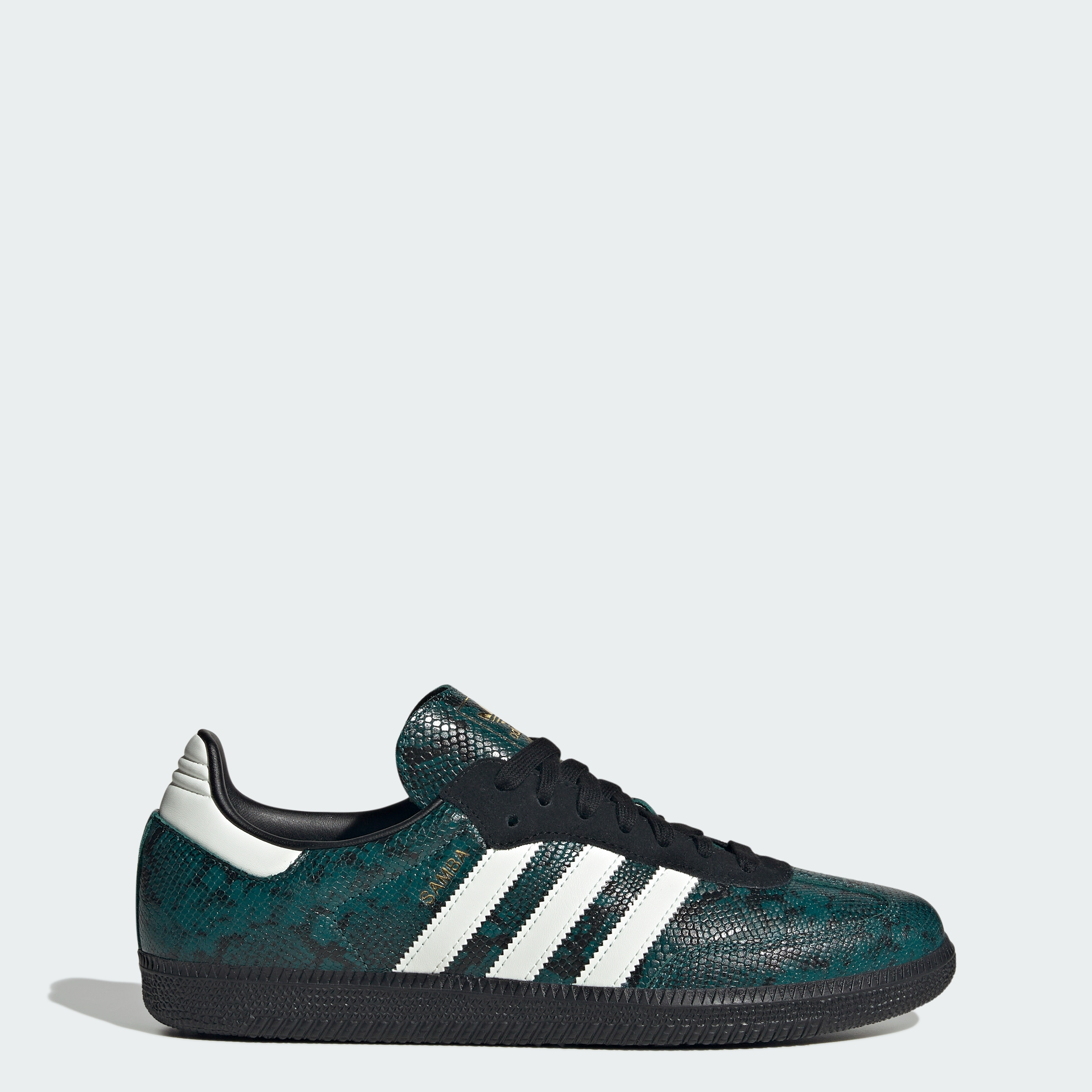 adidas SAMBA OG SHOES - Rich Green / Off White / Core Black - View 1